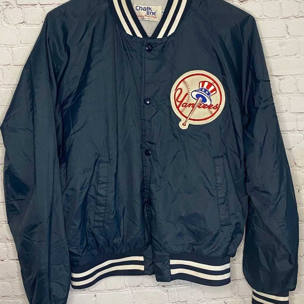 Vintage Chalk Line NY Yankees varsity jacket - image 8