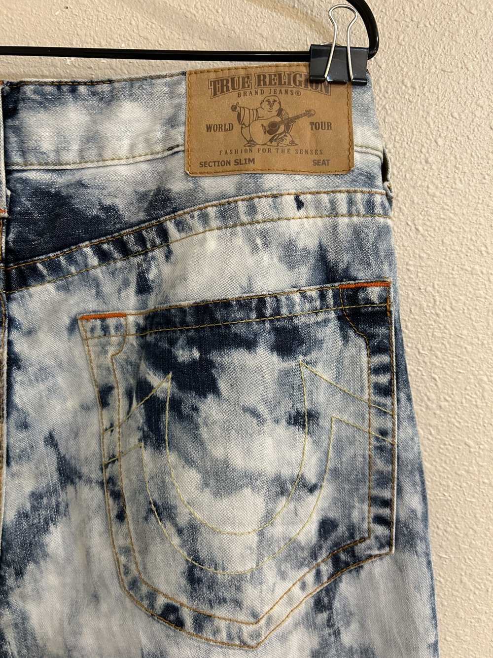 True Religion True Religion Acid Washed Sections … - image 4