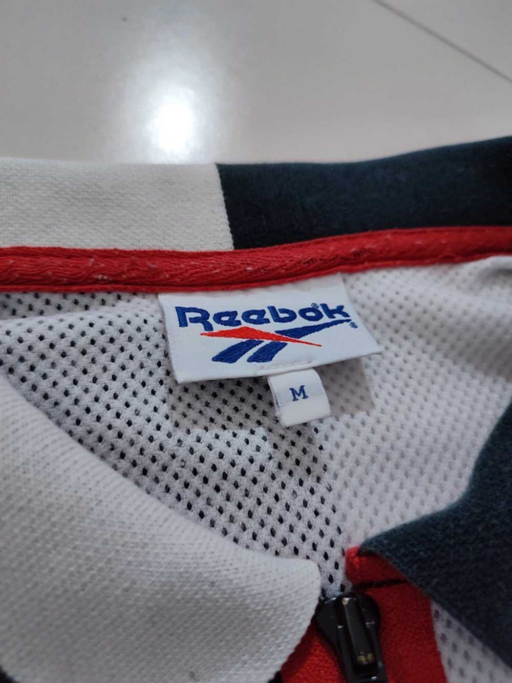 Reebok × Streetwear × Vintage Vintage 90s striped… - image 5