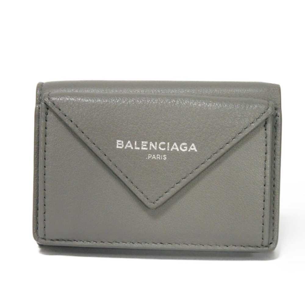 BALENCIAGA Trifold Wallet Paper Mini Foil Stampin… - image 1
