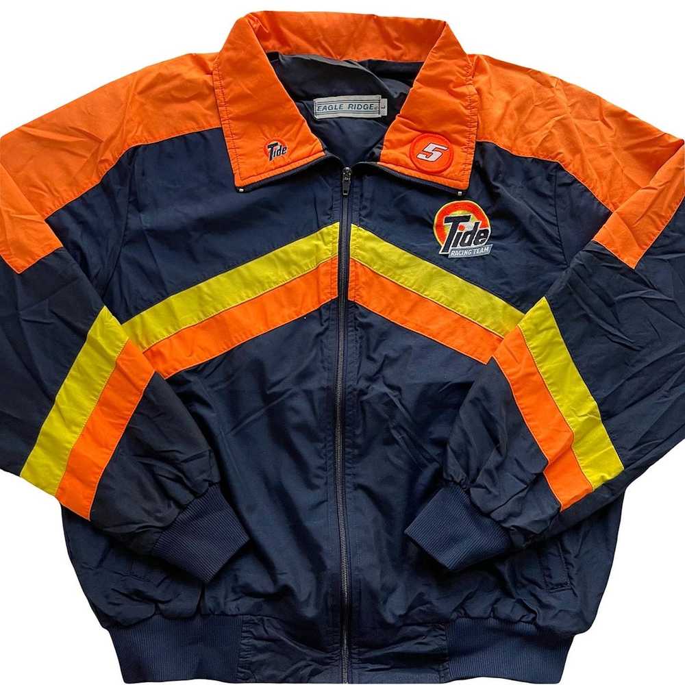 Vintage Vintage 90s Tide Racing Team Windbreaker - image 2