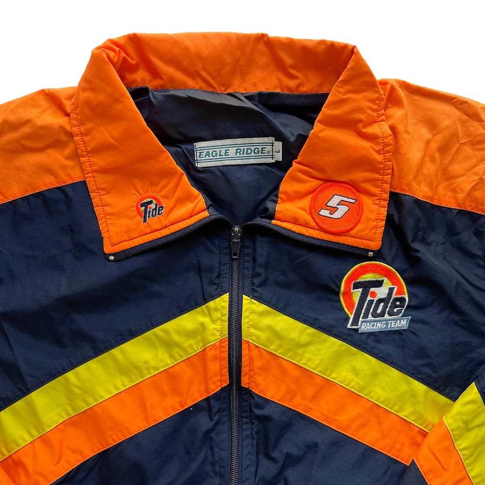 Vintage Vintage 90s Tide Racing Team Windbreaker - image 3