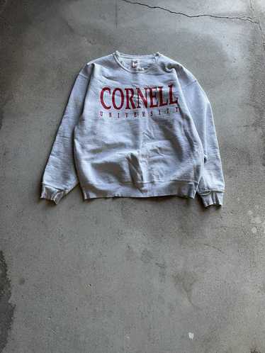 Vintage Vintage Cornell University Spellout crewne