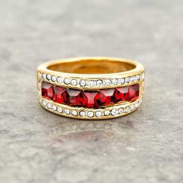 Vintage 70s band ring - Gem