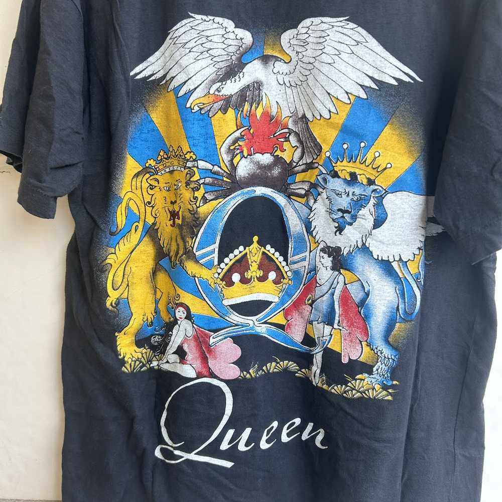 Vintage Vintage Queen Freddy Freddie Mercury T-sh… - image 5