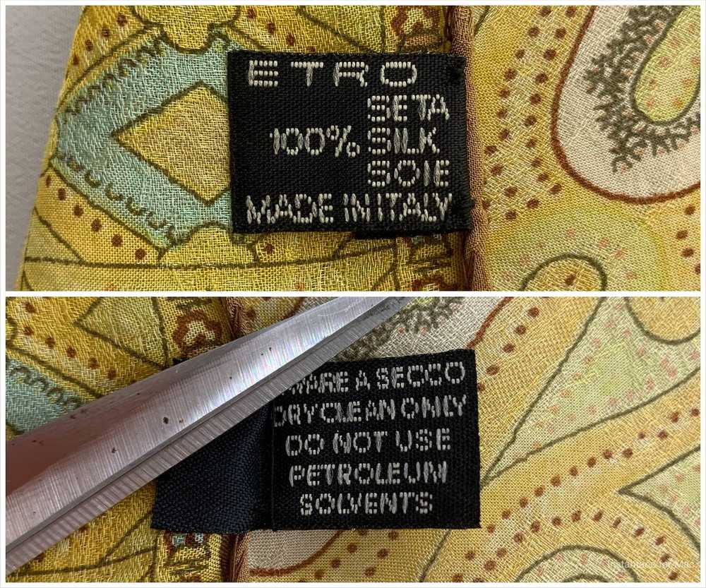 Etro × Paislee × Vintage Etro Silk Scarf / Shawl … - image 6