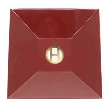 Hermes HERMES Buffalo Horn Square Plate Plastic R… - image 1