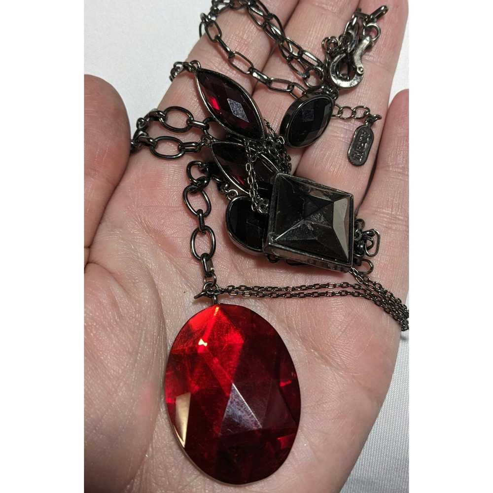 Alfani Alfani Vampire Blood Gothic Opera Necklace - image 1