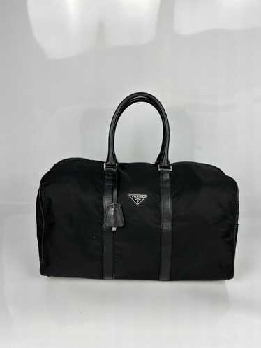 Prada Prada Black Boston Duffel Bag - image 1