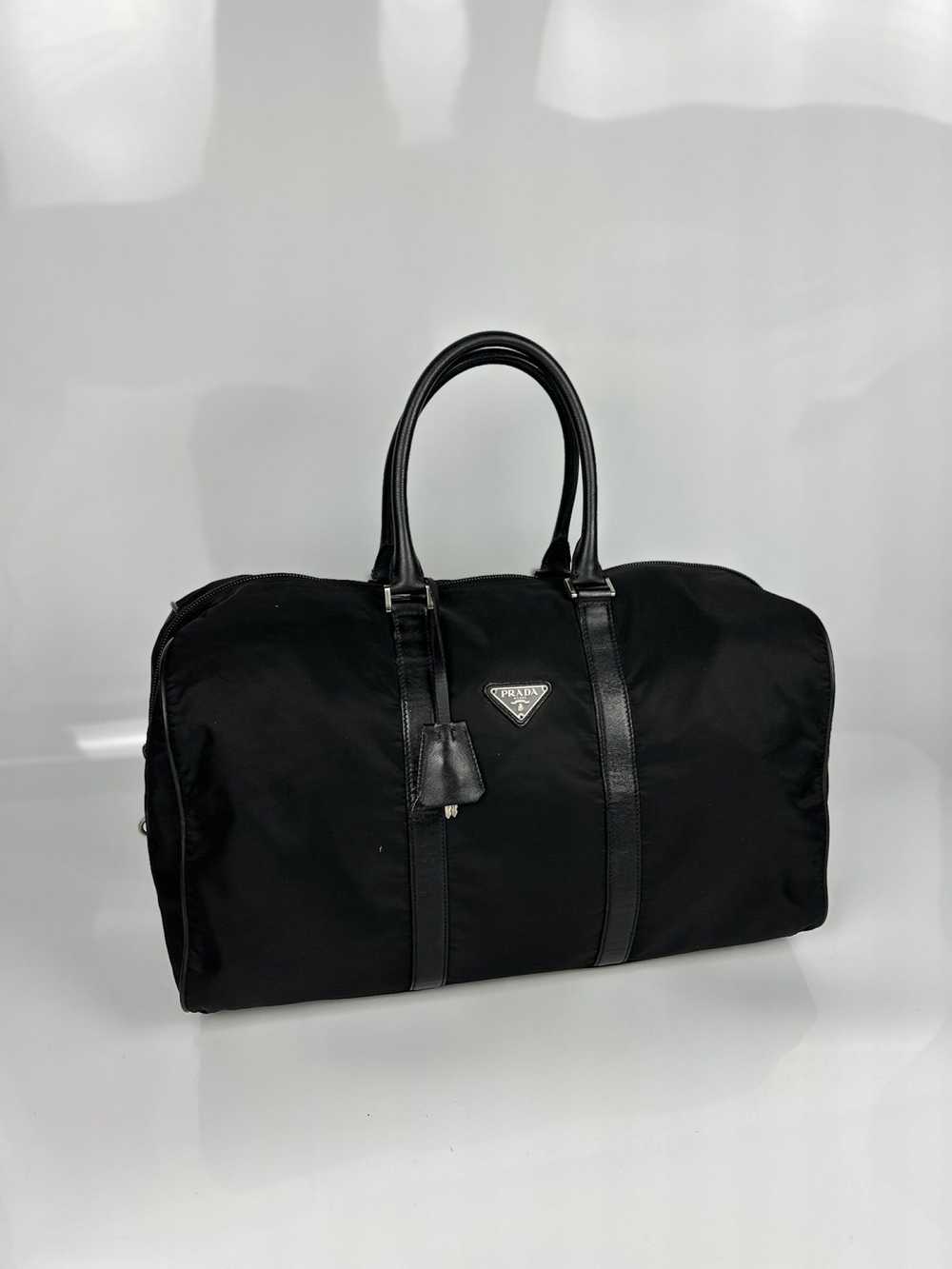 Prada Prada Black Boston Duffel Bag - image 2