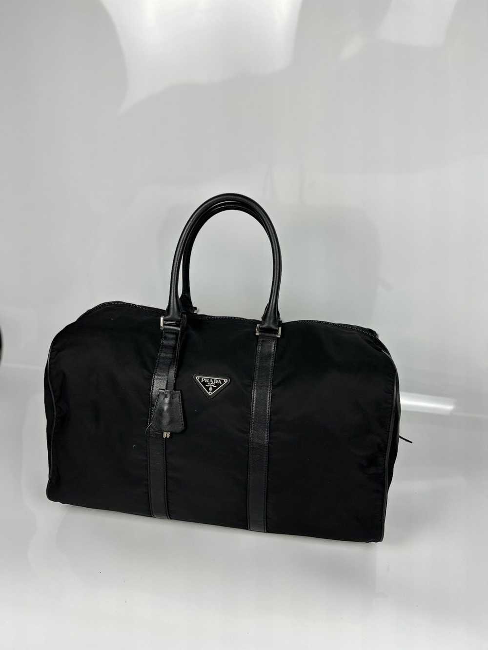 Prada Prada Black Boston Duffel Bag - image 3