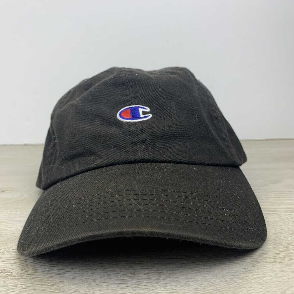 Champion Champion Brand Hat Black Hat Adjustable … - image 2