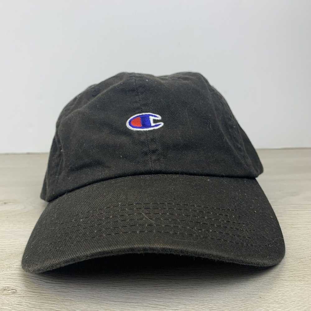 Champion Champion Brand Hat Black Hat Adjustable … - image 3