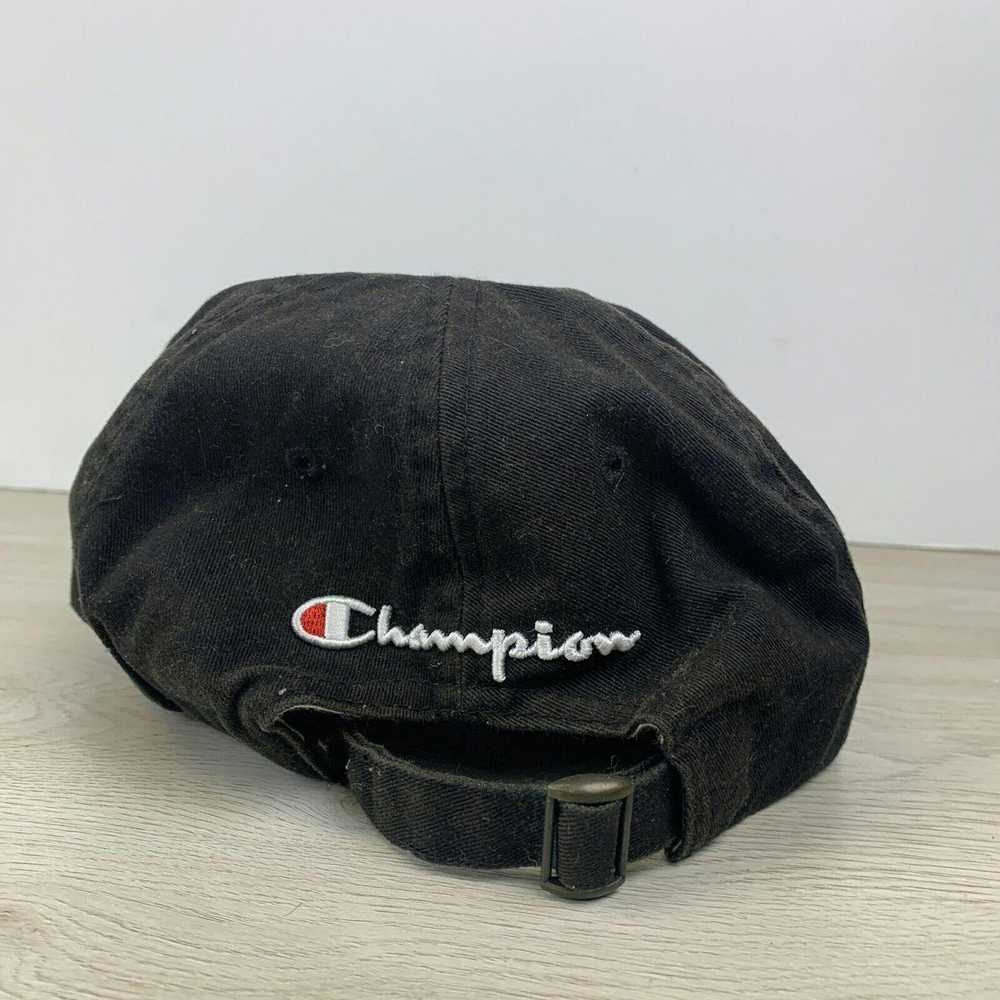 Champion Champion Brand Hat Black Hat Adjustable … - image 6