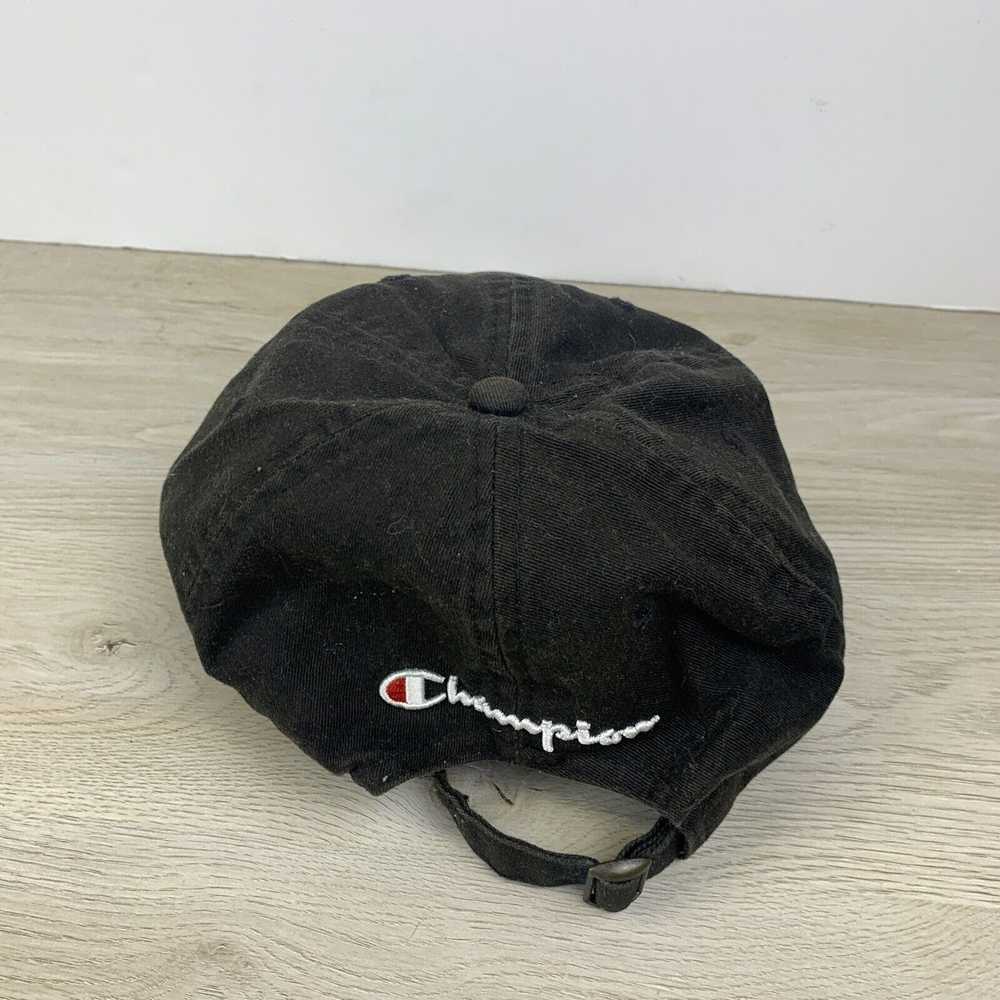 Champion Champion Brand Hat Black Hat Adjustable … - image 7