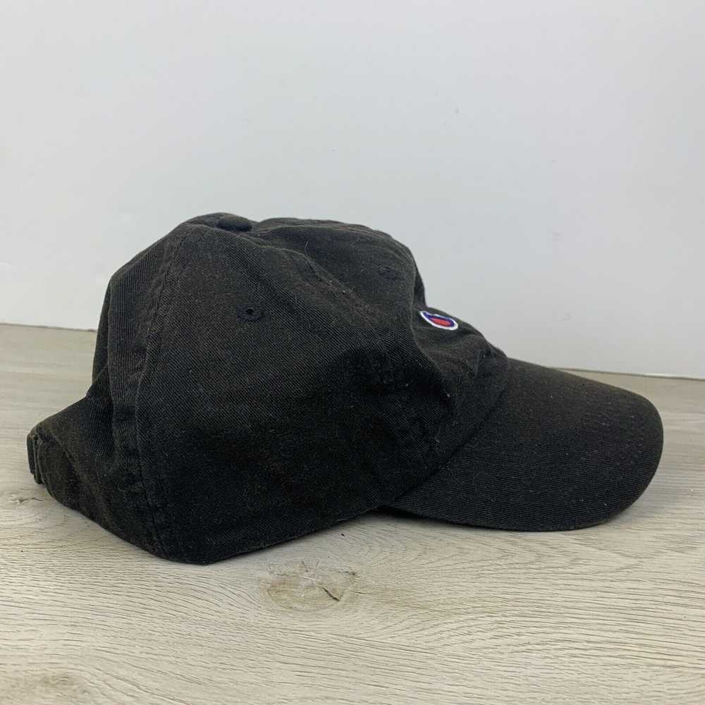 Champion Champion Brand Hat Black Hat Adjustable … - image 8