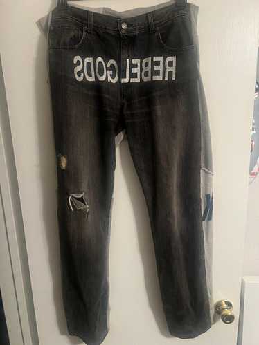 Undercover Undercover Rebelgods Hybrid denim