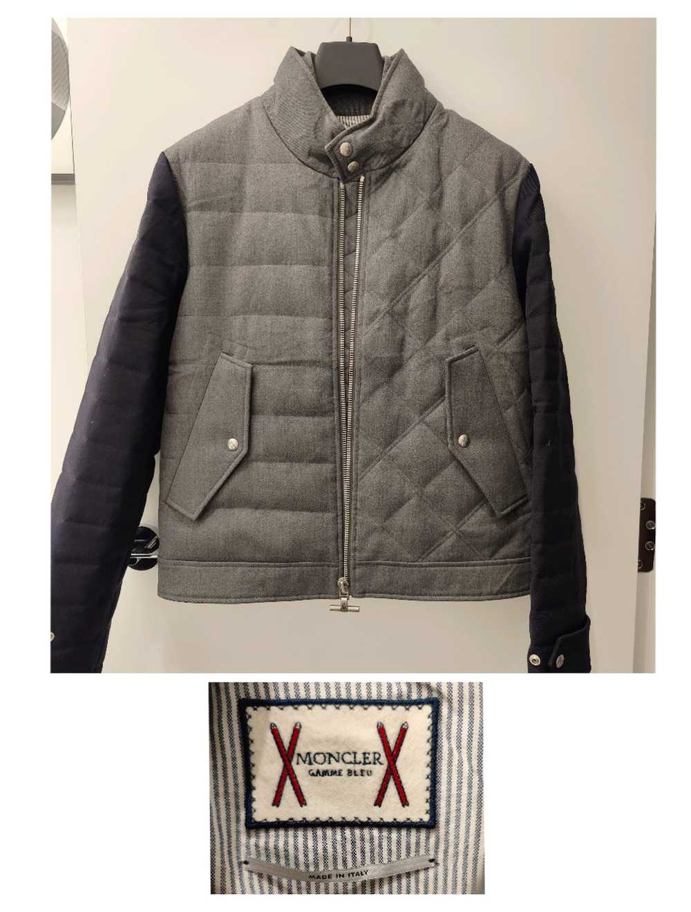 Moncler Wool Exterior Luxury Down Jacket - image 1