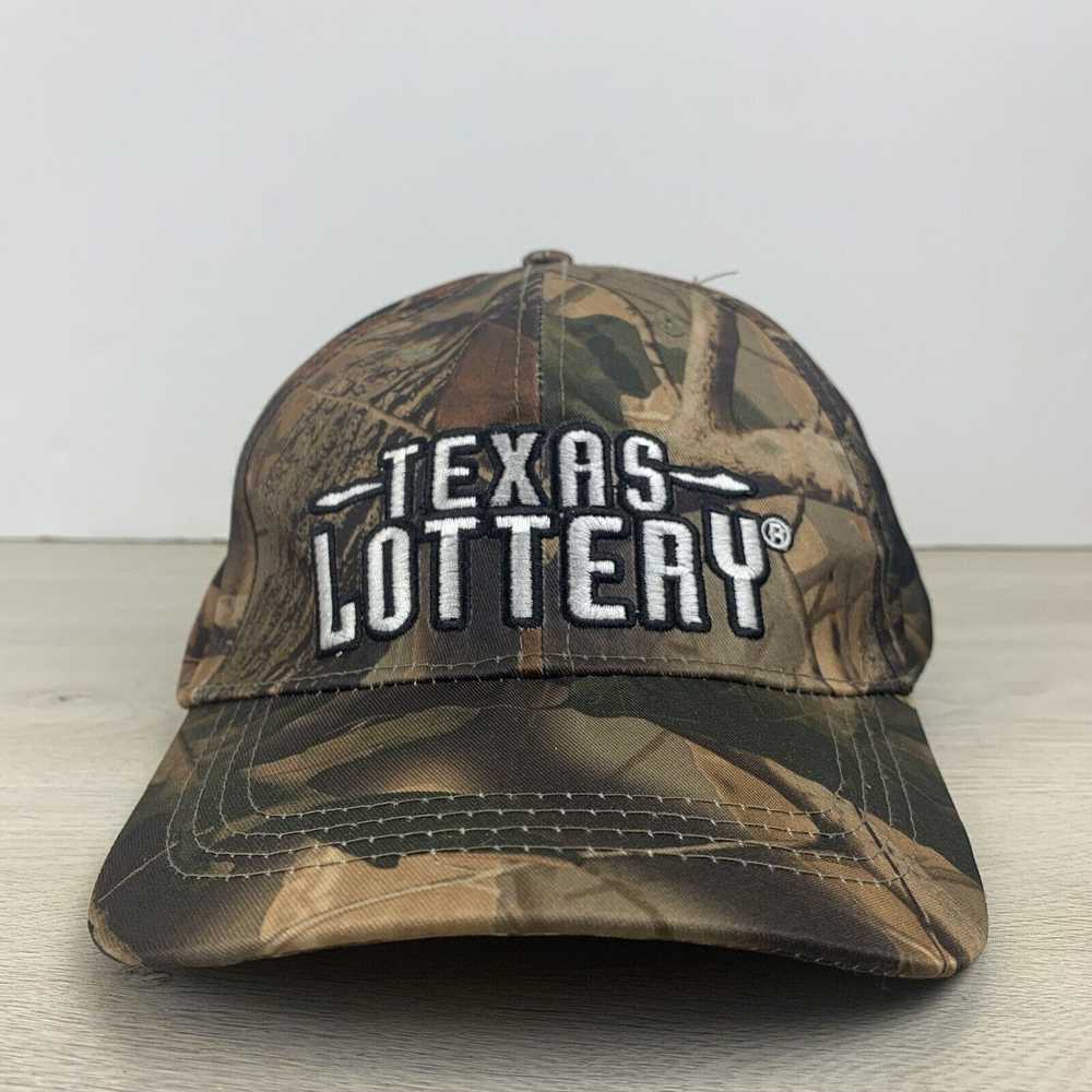 Other Texas Lottery Hat Green Camo Adjustable Adu… - image 2