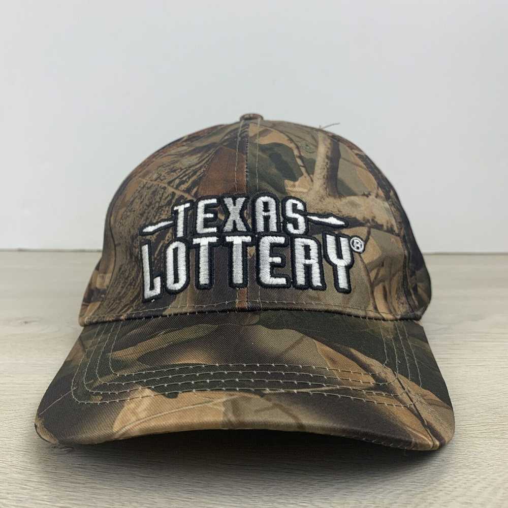 Other Texas Lottery Hat Green Camo Adjustable Adu… - image 3