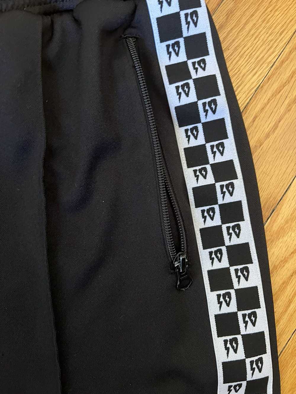 10 Deep 10 Deep checkered flag racing track pants - image 2