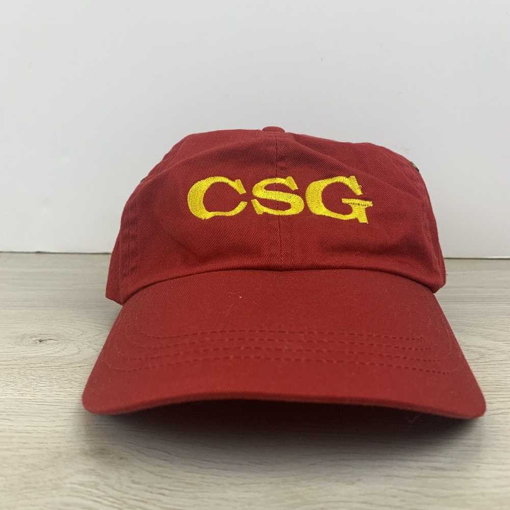 Other CSG Hat Red Adjustable Adult Hat OSFA Red B… - image 3