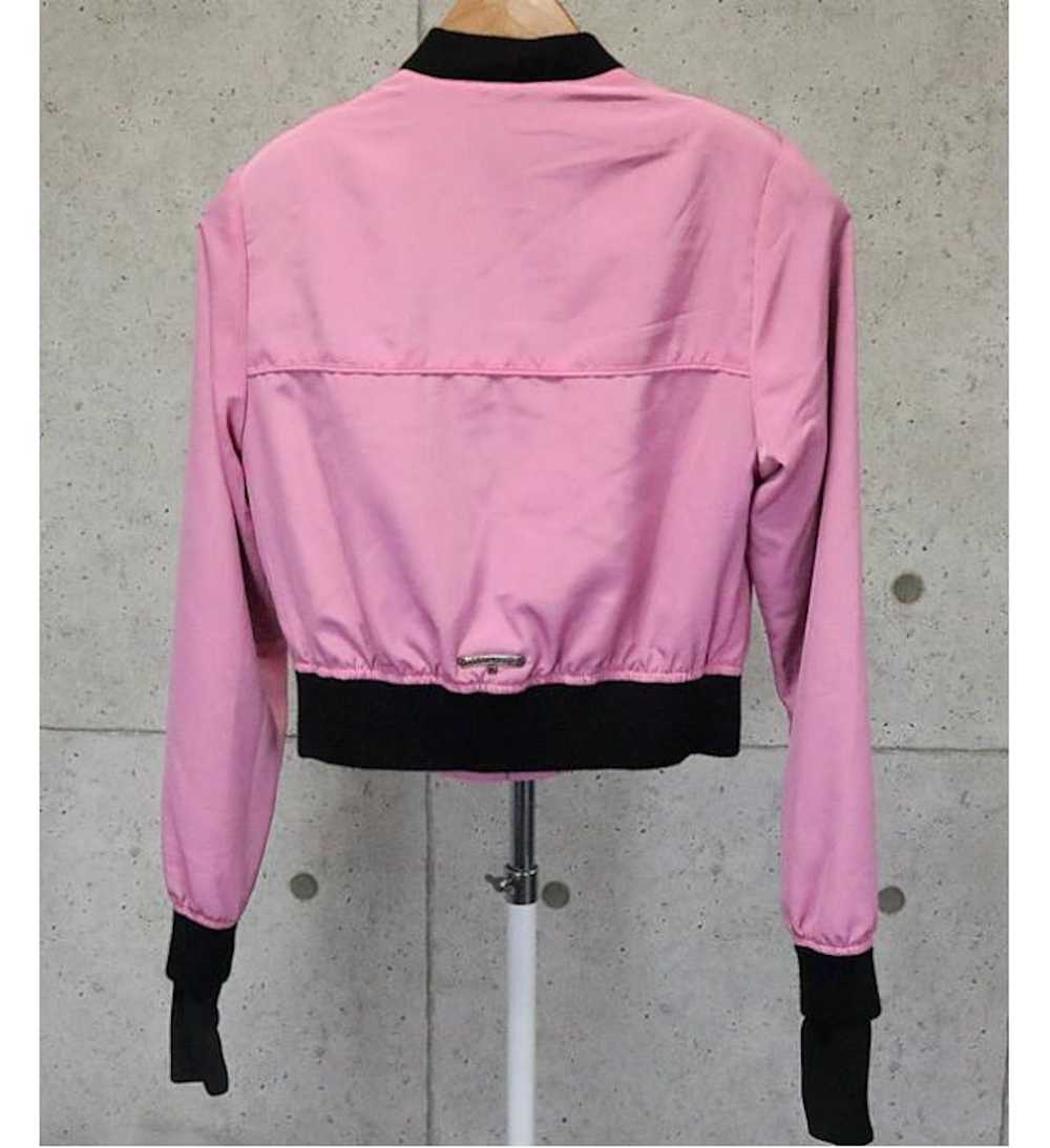 Chrome Hearts Chrome Hearts Pink Leather Bomber - image 2