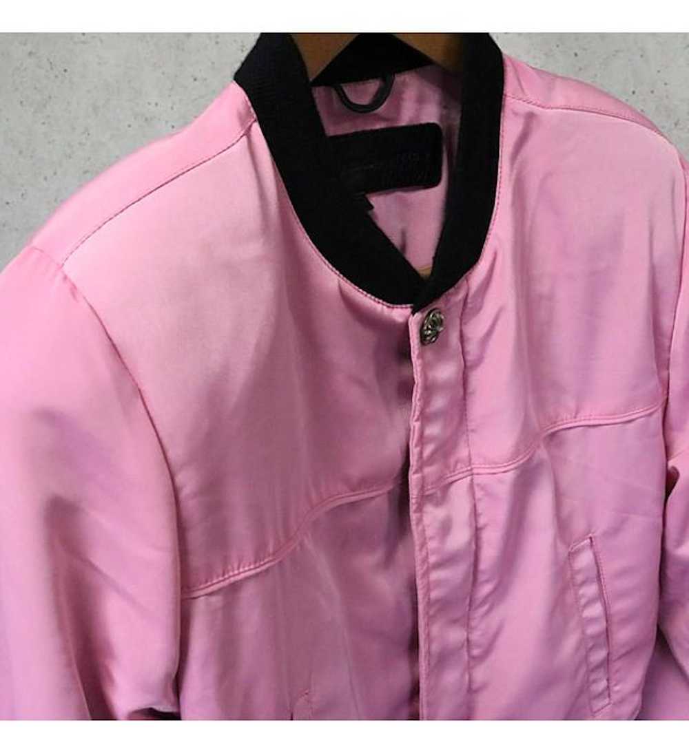 Chrome Hearts Chrome Hearts Pink Leather Bomber - image 6