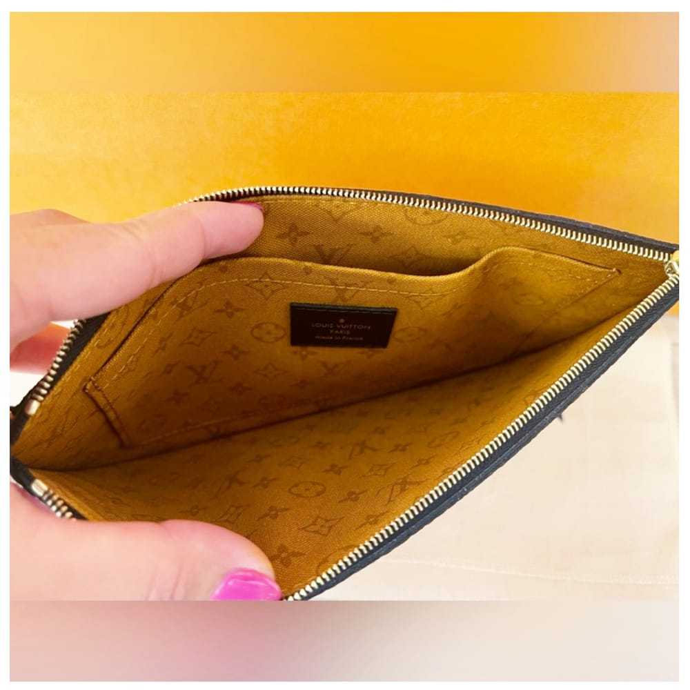 Louis Vuitton Vegan leather clutch bag - image 5