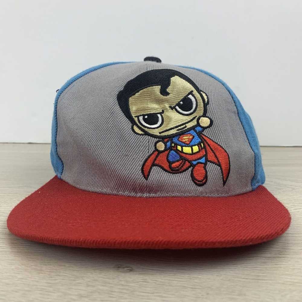 Other Superman Hat Gray Adjustable Adult Hat OSFA… - image 2