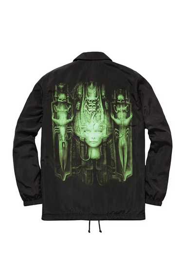 Supreme Fw14 supreme H.R Giger coaches jacket