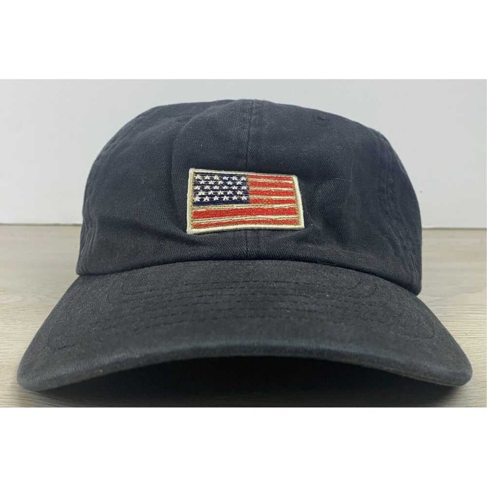 Other USA Hat American Flag Patch Black Adjustabl… - image 1