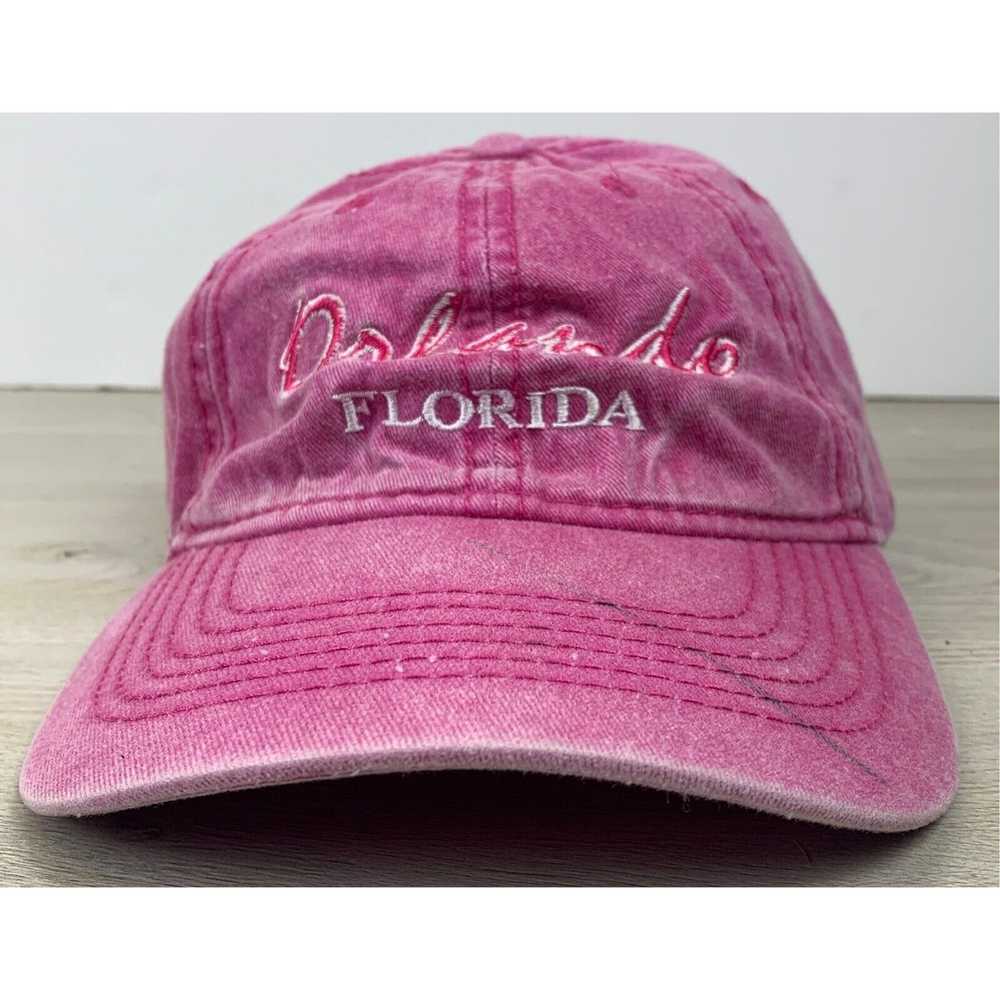 Other Orlando Pink Hat Adjustable Adult Pink OSFA… - image 1