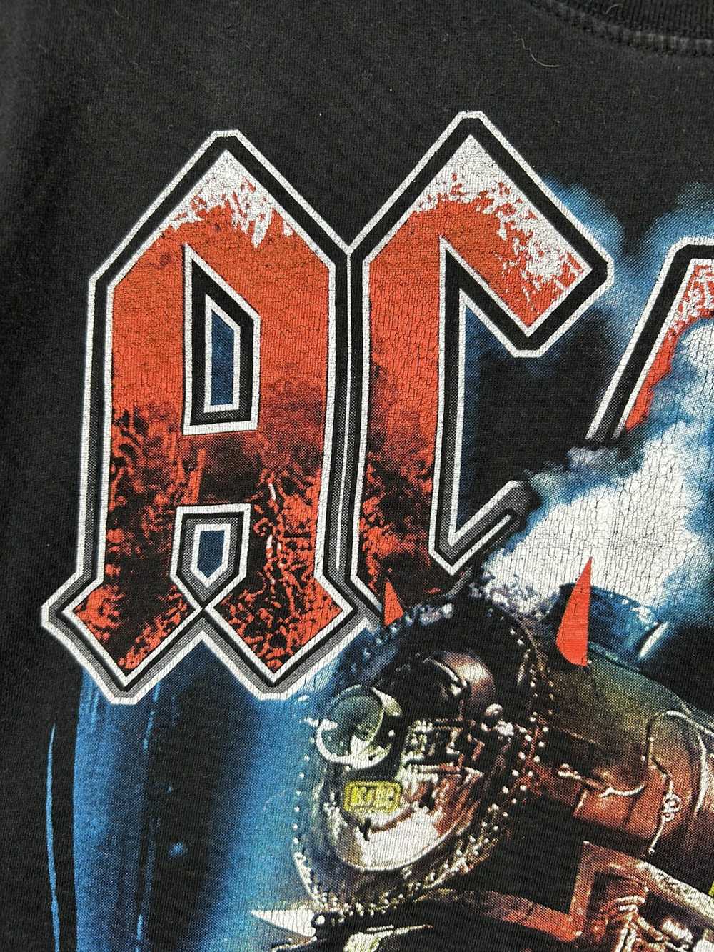 Band Tees × Rock T Shirt × Vintage ACDC Black Ice… - image 8