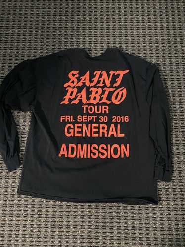 Kanye West Yeezy Saint Pablo Tour Concert Longslee