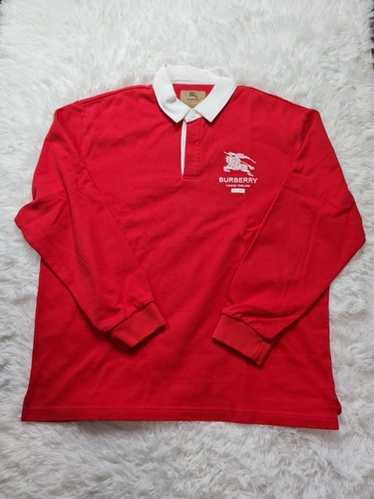 ウェア Supreme Burberry Rugby Supreme Burberry Rugby Pale Blue - Buy at Hypeneedz