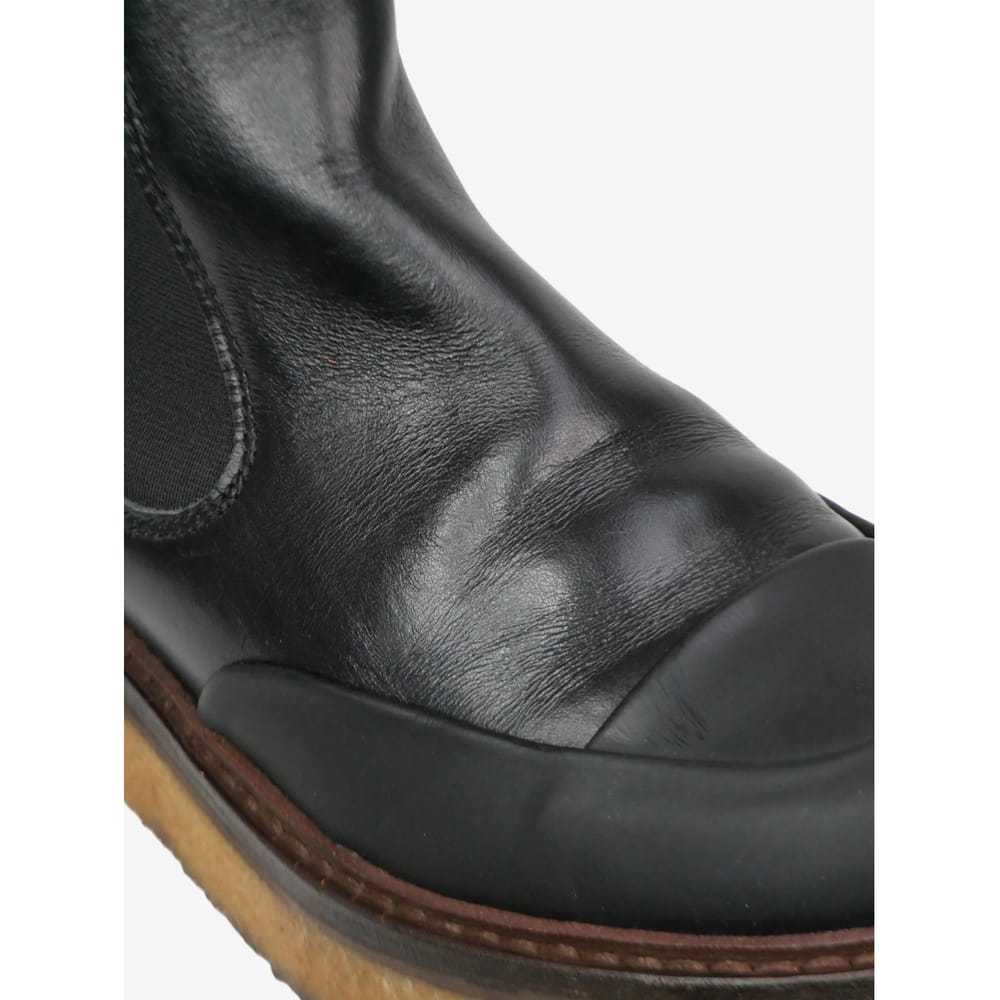 Ganni Leather ankle boots - image 5