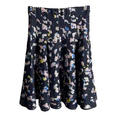Brandy Melville Red Floral Kenzo Drawstring Waist Short Mini Skirt Casual  Size S