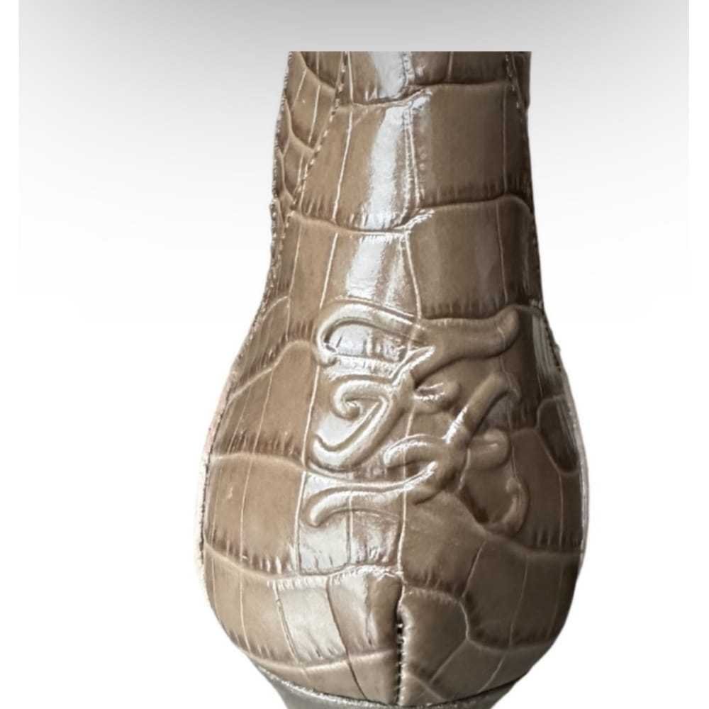 Fendi Leather western boots - image 4
