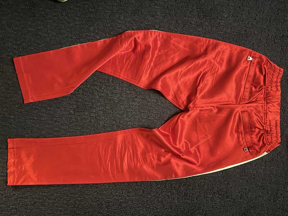 Just Don Just Don Red Satin Tearaway Pants - image 2