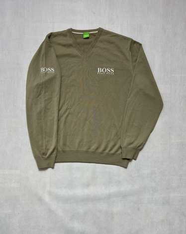 Hugo Boss Sweater Hugo Boss v-neck multi logo