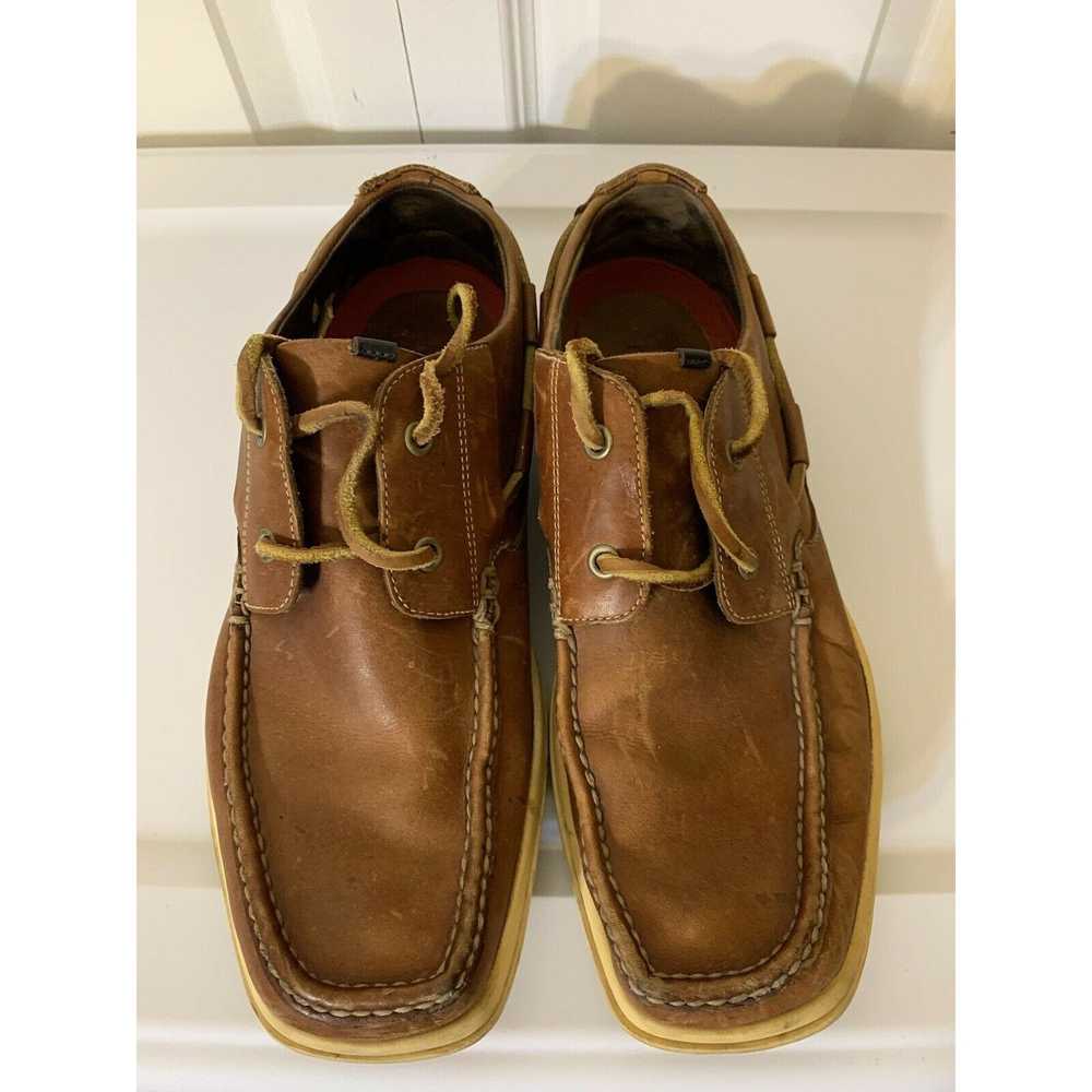 Nautica NAUTICA boat Shoes, Brown Leather Sz 10.5… - image 5