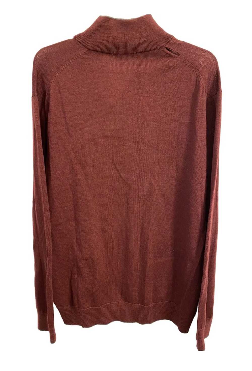 Other Raffi Sweater Mens Extra Large Maroon 100% … - image 2