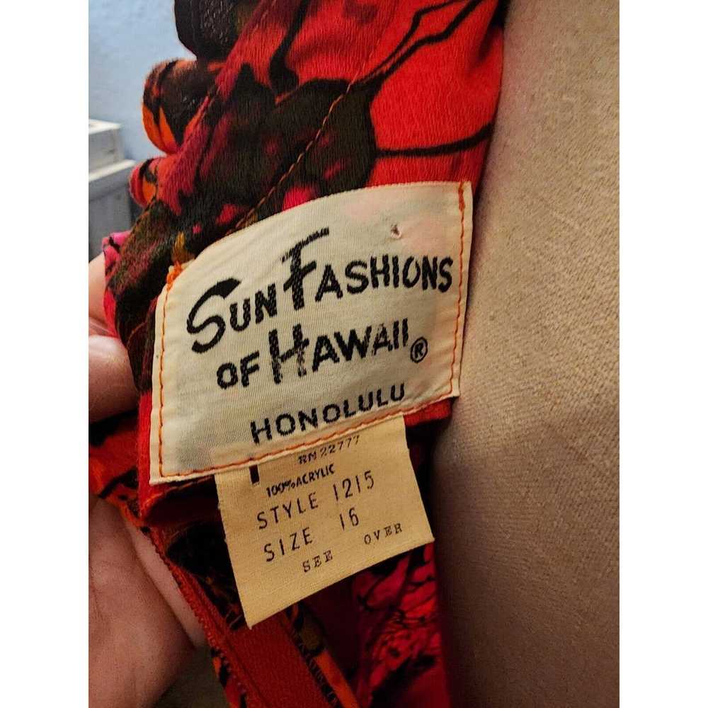 & Other Stories Vtg Sun Fashions Hawaii Honolulu … - image 6