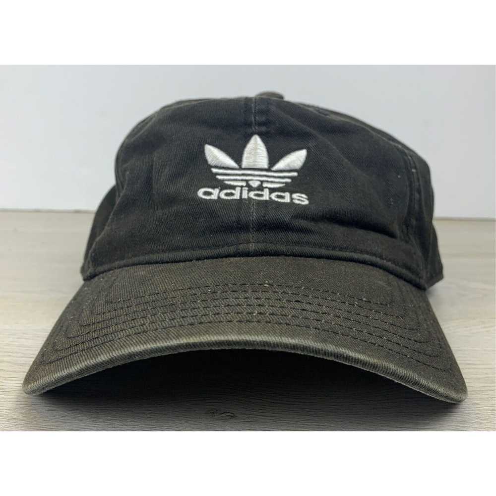 Adidas Adidas Black Hat Adjustable Adult Black OS… - image 1