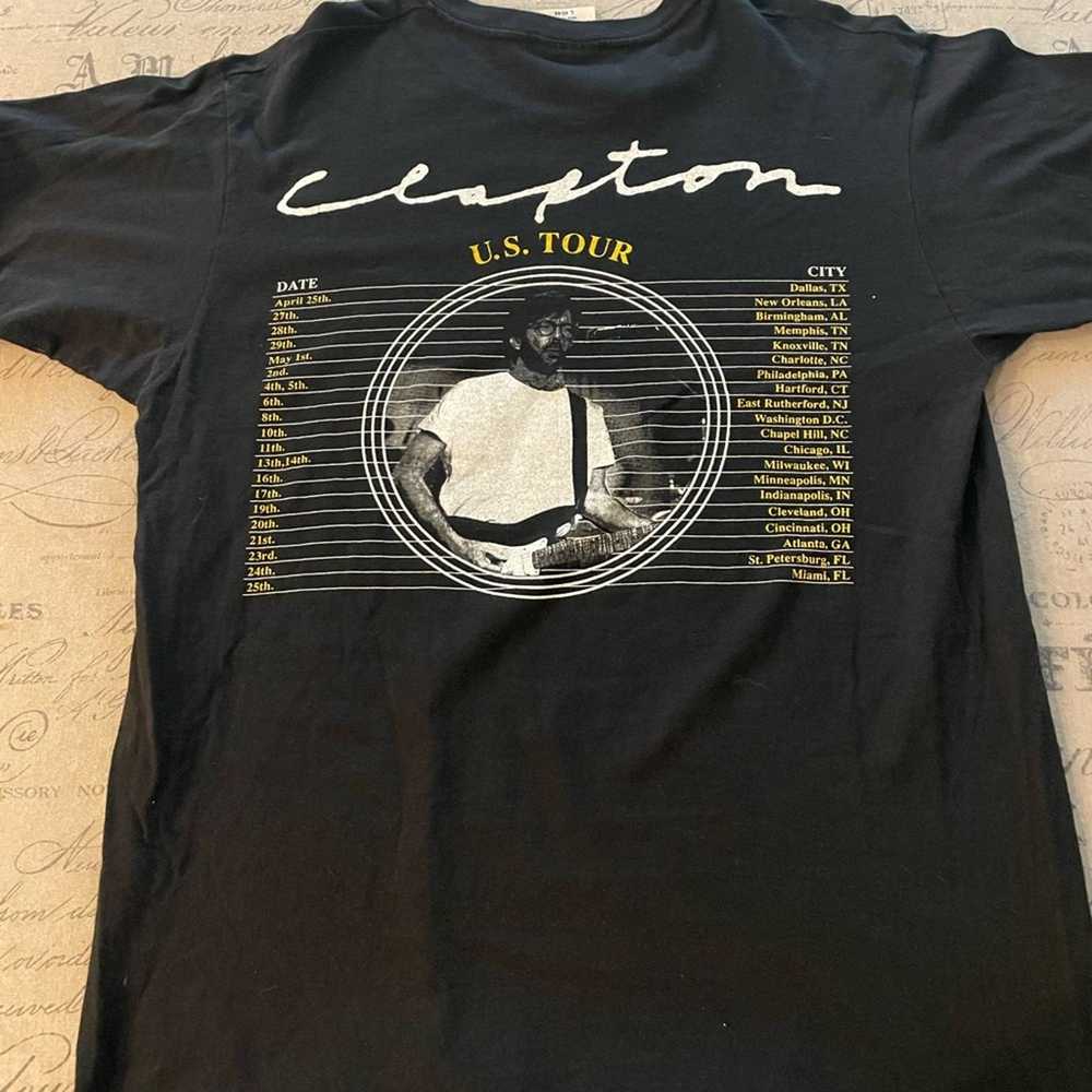 Hanes Vintage Eric Clapton 1992 Tour T-Shirt - image 4