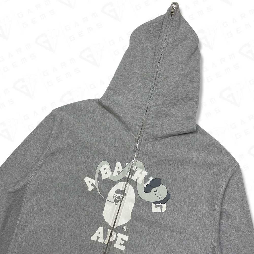 Bape × Kaws Bape x Kaws Bendy Full Zip Hoodie - image 3