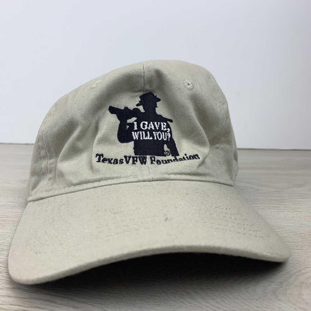 Other Texas VFW Hat VFW Tan Brown Hat Adjustable … - image 2