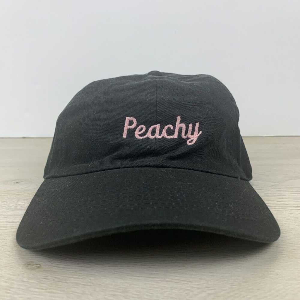 Other Peachy Black Hat Adjustable Adult Black OSF… - image 1
