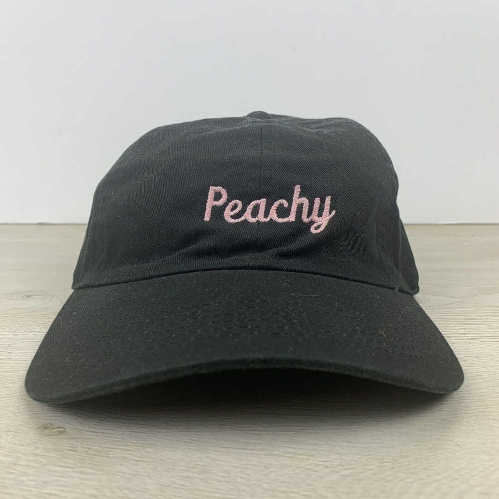 Other Peachy Black Hat Adjustable Adult Black OSF… - image 2